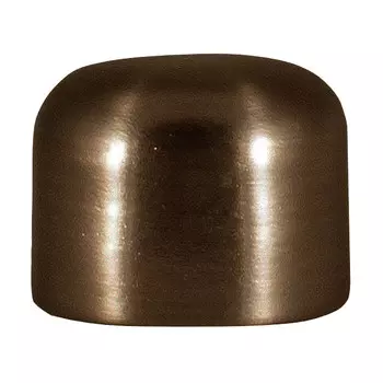 комплект наконечников УЮТ Ост 16мм Заглушка 2шт шоколад, арт.17.21ТО.1302