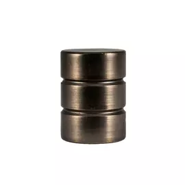 комплект наконечников УЮТ Ост 20мм цилиндр-2 2шт шоколад, арт.22.21ТО.2402