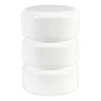 комплект наконечников УЮТ Ост 20мм Цилиндр-2 2шт белый, арт.22.21ТО.0204