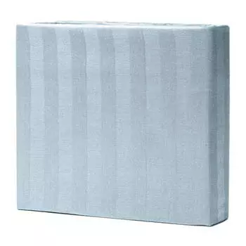 комплект наволочек COTTONIKA 70х70cм 2шт сатин-страйп голубой, арт.КН77стр.гол