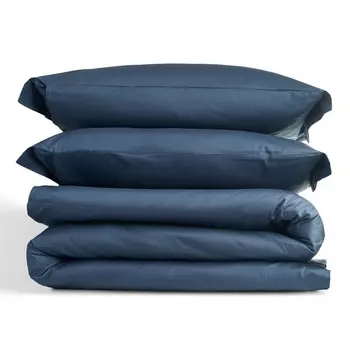 комплект наволочек PICASSA Basic Collection 70х70см 2шт сатин индиго, арт.НBasic70х70инд