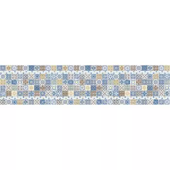 комплект панно ПВХ Регул Панно Майолика синий 922х642х0,6 мм 3 шт