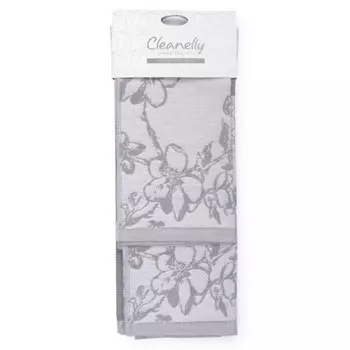 комплект полотенец кухонных ваф. CLEANELLY Монин 50х70см 2шт пестроткань арт. КНЦ-560х2-5233