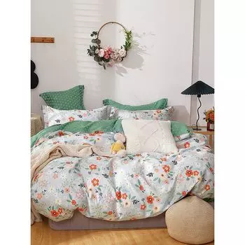 комплект постельного белья цветы bb 1402s-7, 1,5-сп