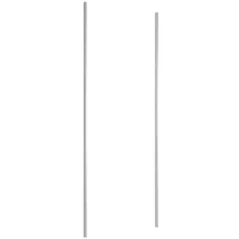 комплект ручек Прайм Премиум 2х дверный серебро