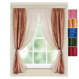 комплект штор /МАРКИЗА/ 150х280 см 2 шт. жакард, арт.К-т штор 280