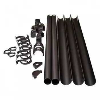 комплект водосточной системы d80мм коричневый ПВХ