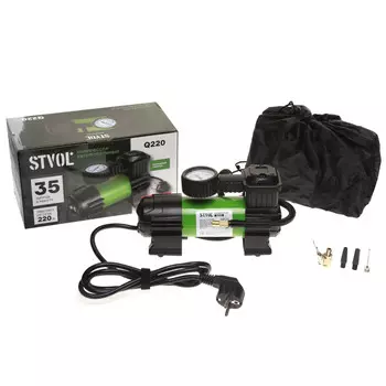 компрессор автомобильный STVOL Q220 220В 35л/мин