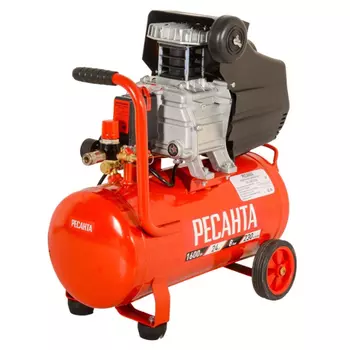 компрессор РЕСАНТА КП-24/230М 1600Вт 230л/м 24л
