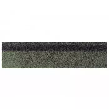 коньково-карнизная черепица гибкая ТЕХНОНИКОЛЬ Оптима 5м.кв. зеленая