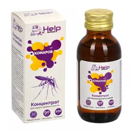 концентрат HELP от комаров на весь сезон более 50 соток 100мл