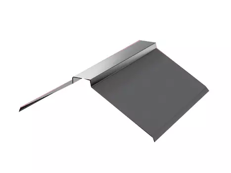 конек плоский 2000х150х150мм оцинкованный