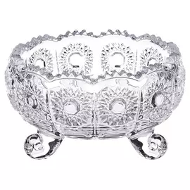 конфетница LEFARD Muza Crystal 11х7см на ножках стекло