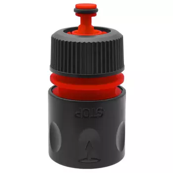 коннектор MAXITERRA 1/2" с аквастопом пластик