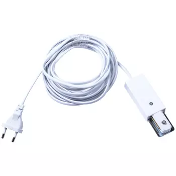 коннектор для трековой системы Track Accessories N/AхВт N/A пластик, медь, пвх белый