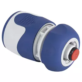 коннектор GREEN APPLE 1/2" с аквастопом пластик