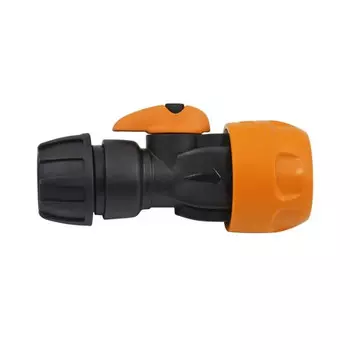 коннектор с краном GF 3/4" без аквастопа пластик