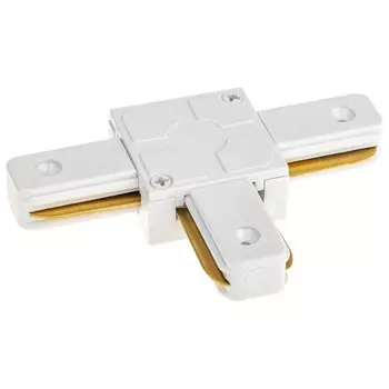 коннектор т-образный RITTER Artline жесткий пластик/медь белый