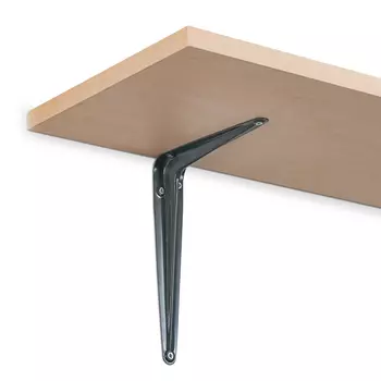 консоль 75x100х31мм 35кг черный