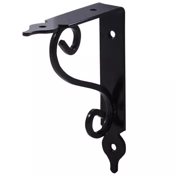 консоль декоративная, 140х190х25 мм, 20 кг, черный