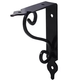 консоль декоративная, 190х240х25 мм, 20 кг, черный