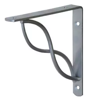 консоль декоративная Волна 150х150х20мм 10кг белый