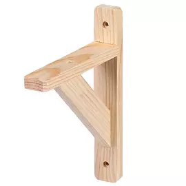 консоль деревянная 30х200х150мм 7кг сосна