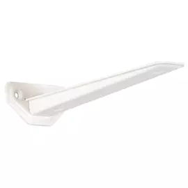 консоль прямая VORMANN 3-F-Linear, 190х38 мм, 65 кг, цвет: белый