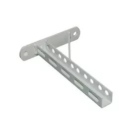 консоль силовая П-образная, 300х180х40 мм, 60 кг, белый