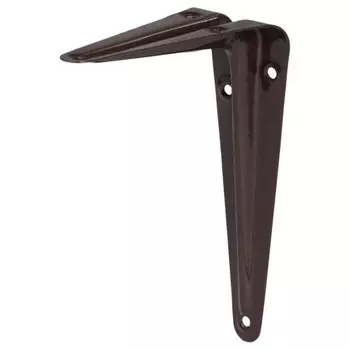 консоль универсальная 125х150х20мм коричневая