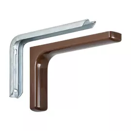 консоль VORMANN Design, 118x190х35 мм, 50 кг, цвет: коричневый