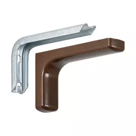 консоль VORMANN Design, 83x140х35 мм, 50 кг, цвет: коричневый