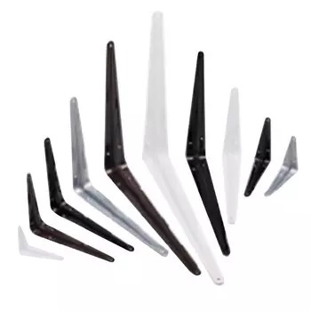 консоль жестяная 125x150x39мм сталь черный