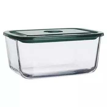 контейнер ATMOSPHERE 1,4л 19,8х14,3х8,8см прямоугольный вакуумный жаропрочное стекло, пластик