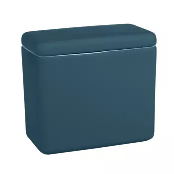 контейнер для аксессуаров VITARTA Blue matte керамика темно-синий