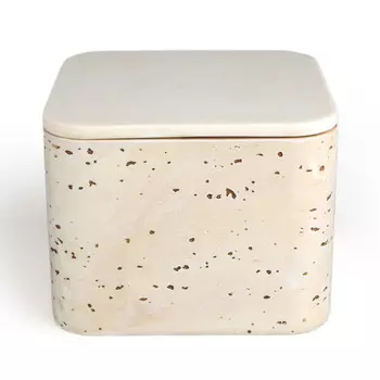 контейнер для аксессуаров VITARTA Rimini полирезин бежевый