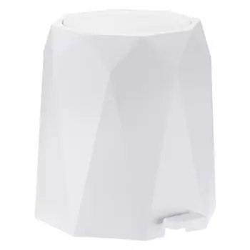 контейнер для мусора IDEA Призма 4,5л с педалью пластик