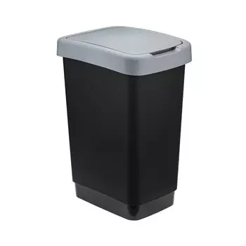 контейнер для мусора IDEA Твин 25л серый пластик