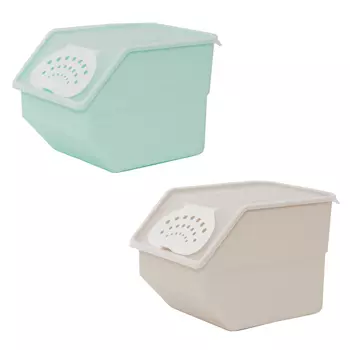 контейнер для овощей ПОЛИМЕРБЫТ 11,2л пластик микс цвета