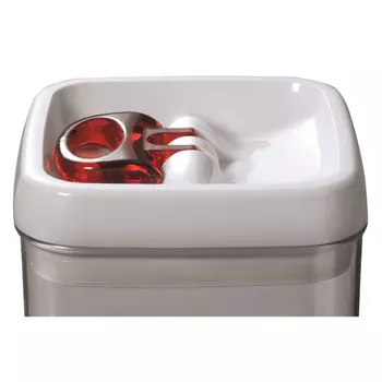 контейнер для продуктов LEIFHEIT Fresh&Easy 1,2 л квадратный, пластиковый