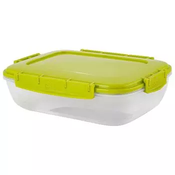 контейнер для продуктов SUGAR&SPICE 1,8л 24х17,5х7см прямоугольный пластик зеленый