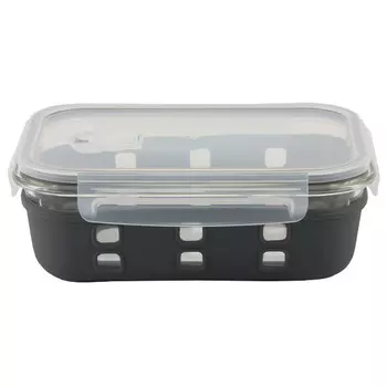 контейнер для продуктов TODELIA Премьера 1,52л 23х17,5х8,4см прямоугольный стекло, пластик, силикон