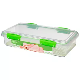 контейнер для закусок SISTEMA 1,75л 15х29х7см 4 замка пластик