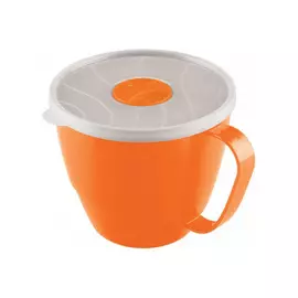 контейнер-кружка БЫТПЛАСТ, 0,72 л, 11,8х10,1 см, для бульона, пластик