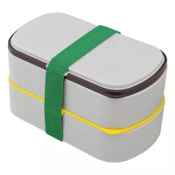 контейнер ланч-бокс SMART SOLUTIONS Food Time 1л 18.5х11х10см с приборами прямоугольный пластик