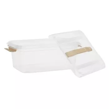 контейнер ПОЛИМЕРБЫТ Smartbox L 13,7л 40,4х28х18см на защелках пластик микс цвета