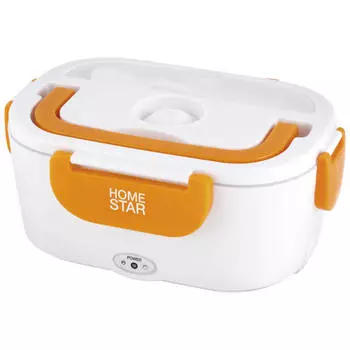 контейнер с подогревом HOMESTAR HS-2037 40Вт 220-240В 1,5л бел./оранж.