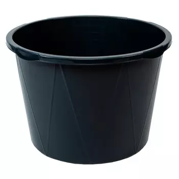 контейнер строительный круглый 120л черный