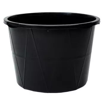 контейнер строительный круглый 60л черный