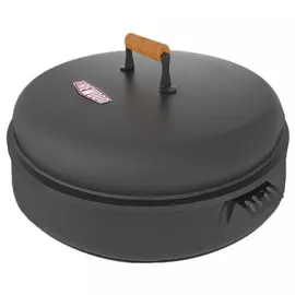 коптильня FIREWOOD круглая 35х15см нерж.сталь